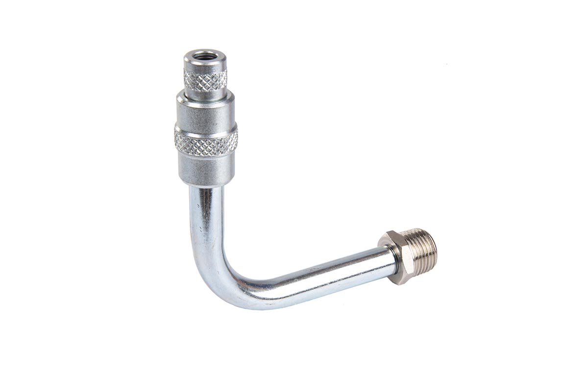 017-1161-000 Adapter voor vullen van vetspuit d.m.v. een vulventiel 90°