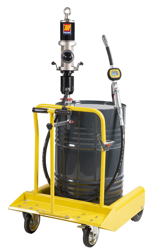 022-3110-000 Complete mobiele pneum oliepompset, vaten 180-220L 40l/min