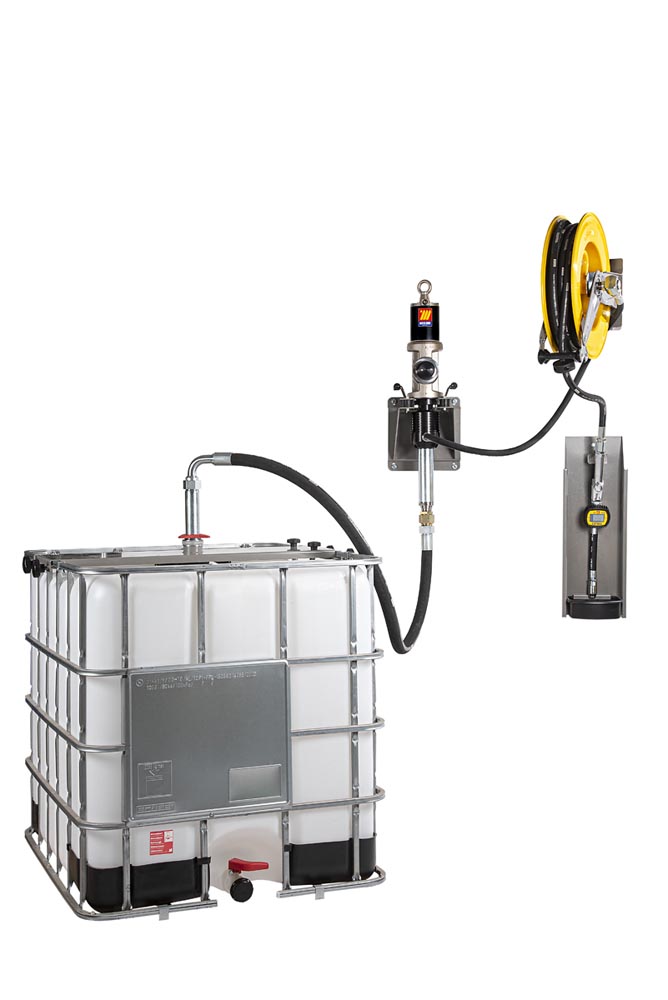 022-3135-000 Pneumatische wand oliepompset voor IBC tanks 50 l/min