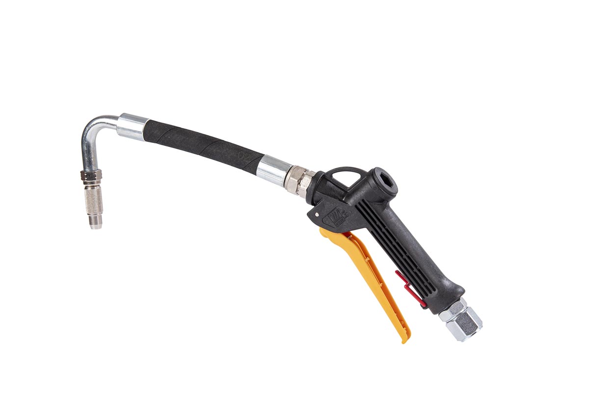 024-1232-F00 Handmatige olie pistool met flexibele uitloop van 105°