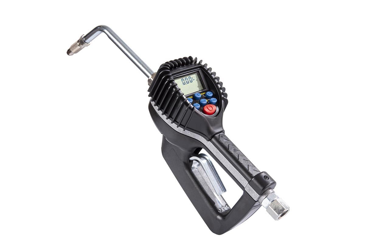 024-1247-B00 Handm. digitaal pistool, vaste tuit - Ø 12 mm - voorselectie