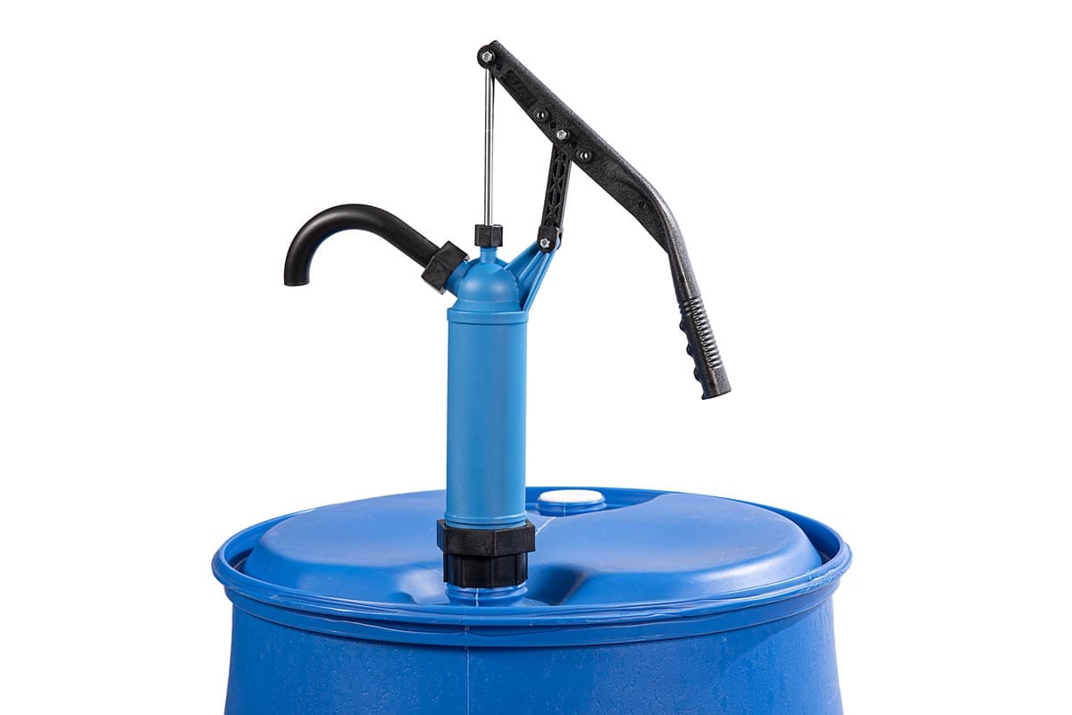 Manual drum pump for AdBlue