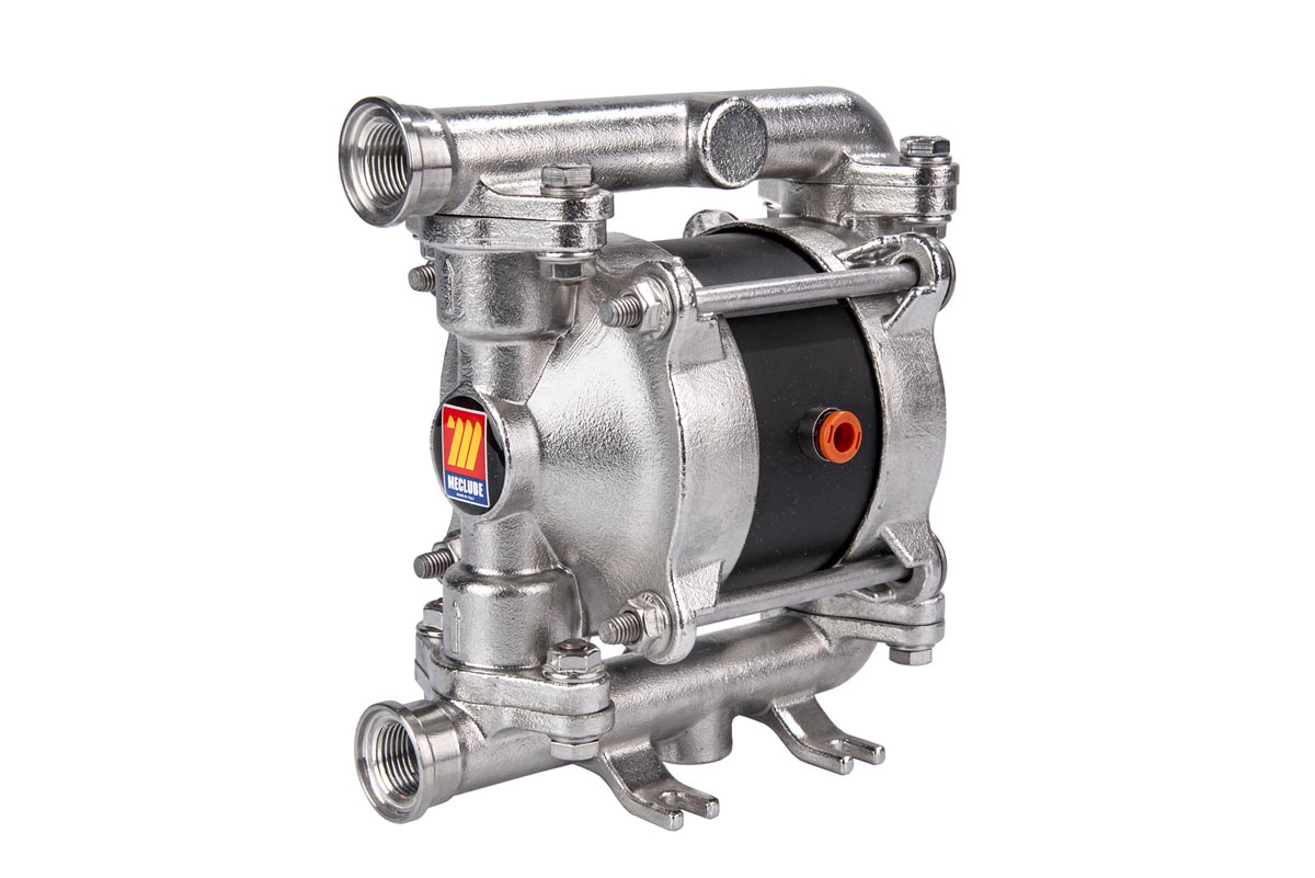 028-S020-AB3 Membraanpomp SS20 – 3/8" BSP - aggressieve vloeistof