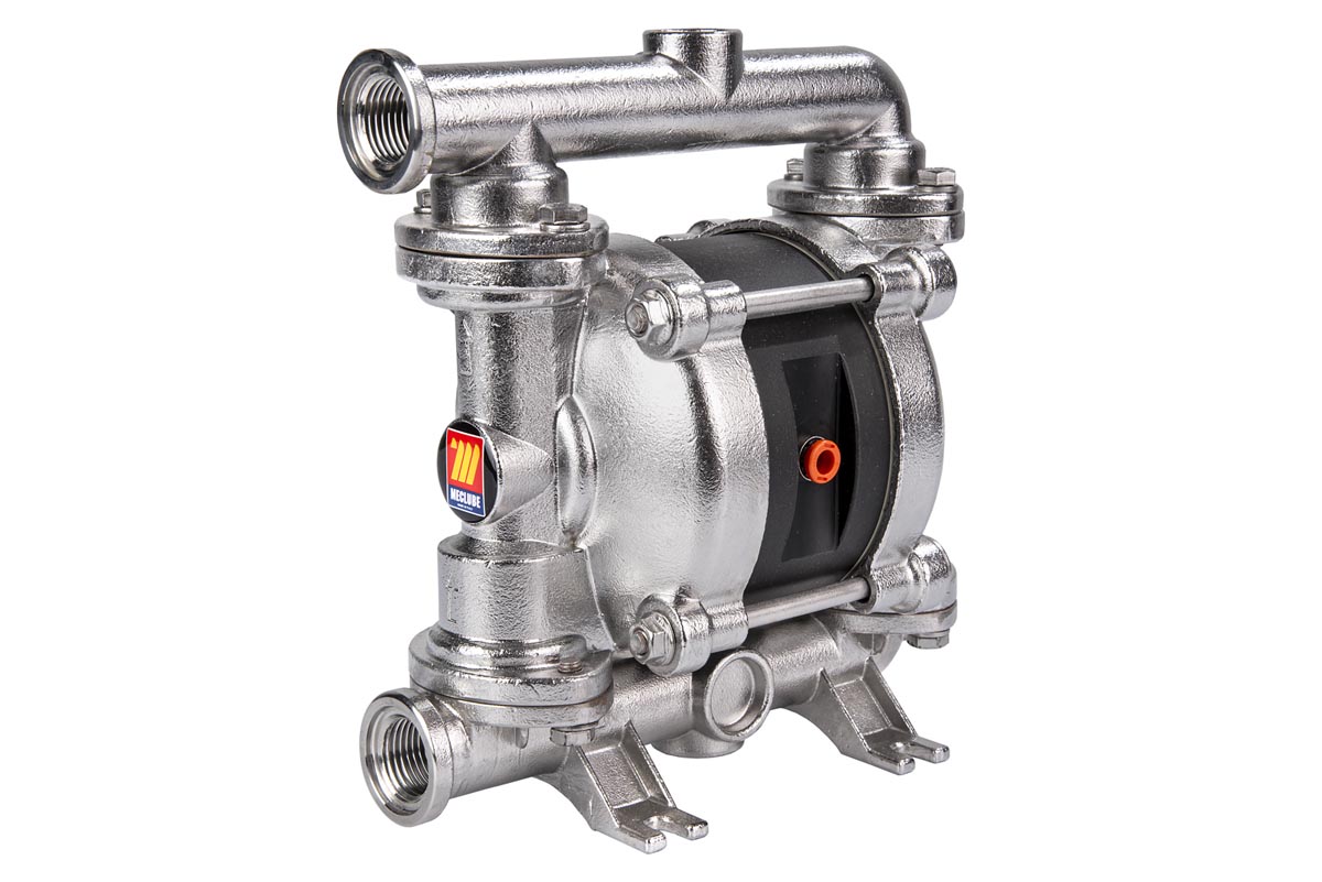 028-S035-AB3 Membraanpomp SS35 – 1/2" BSP - aggressieve vloeistof