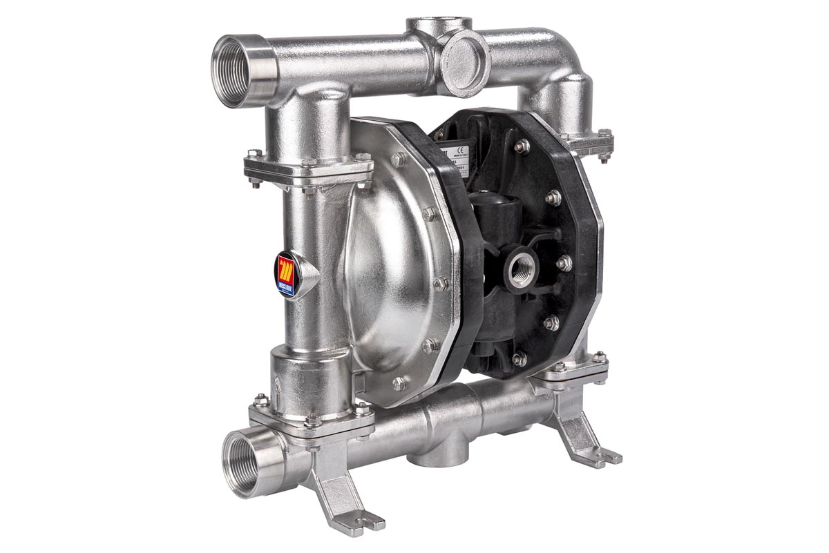 028-S250-AB4 Membraanpomp SS250 – 1.1/4" BSP - schurende vloeistof