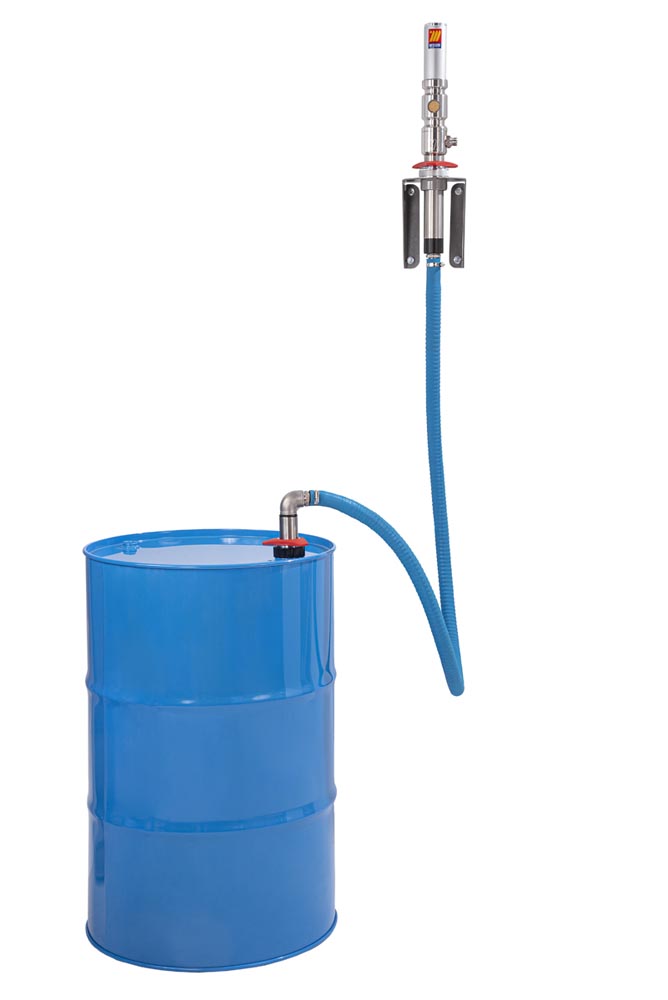Pneumatic antifreeze drum pump set