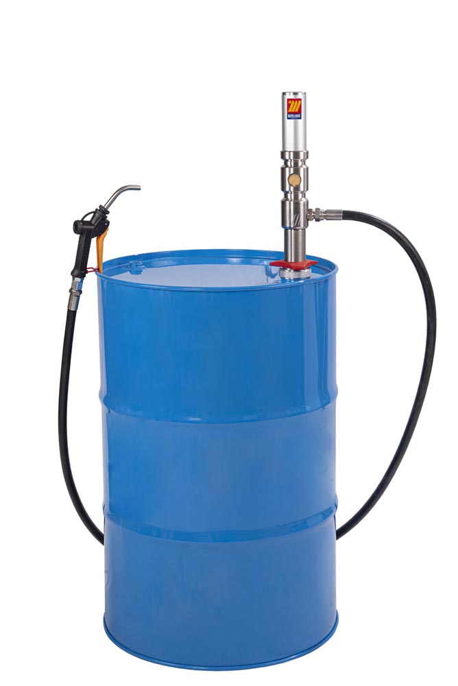 029-1385-000 Pneum. ruitenwisservloeist vatpomp set 180-220L + pistool