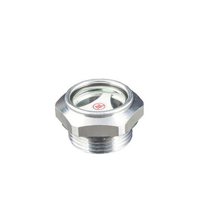 Oil level sight glass 148A aluminium / plexiglas
