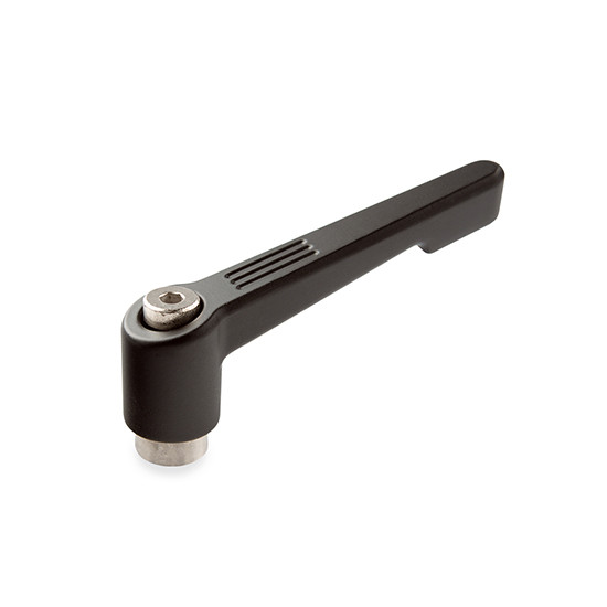 Adjustable handle 250 zinc / stainless steel