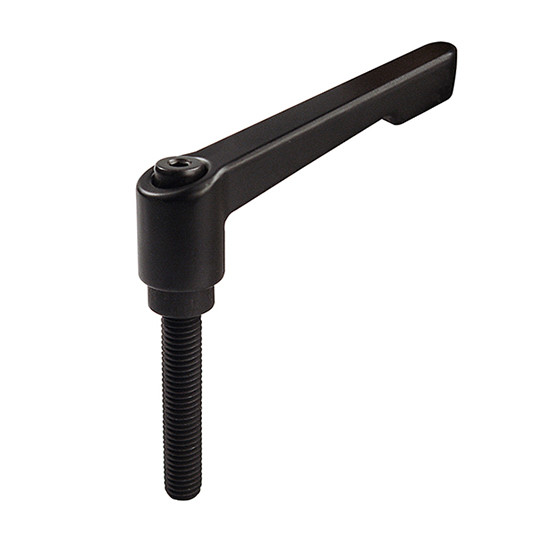 Adjustable handle 400 steel / zinc