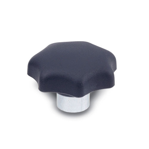 Star knob 6336.2 E threaded bush