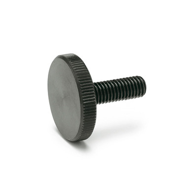 Knurled knob DIN 653 steel