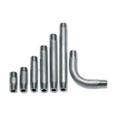 Connection pipe, stainless steel, male thread