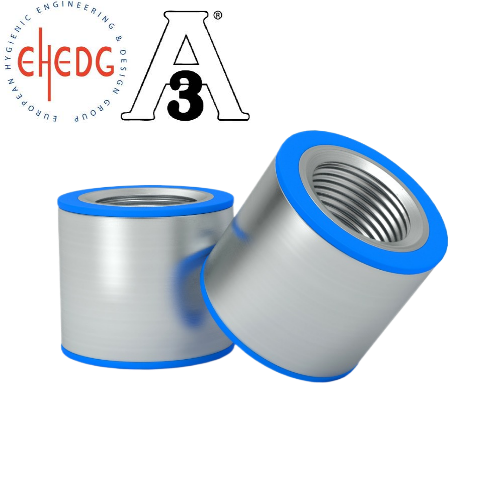 EHEDG hygiënische 3A afstandsmoer RVS