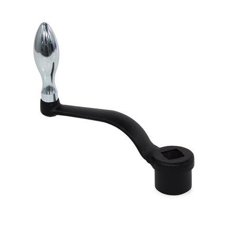 Handkurbel DIN 468 Aluminium