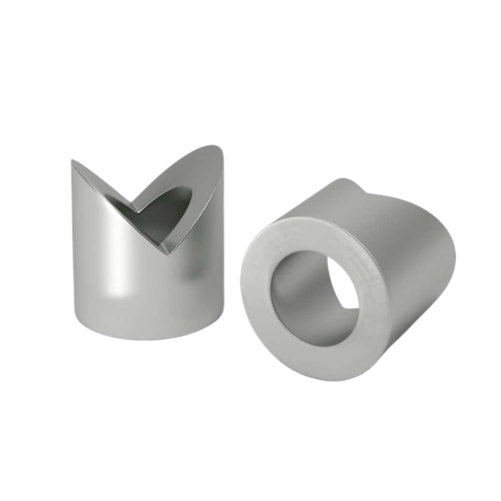 Hygiënische hoeklasbus RVS