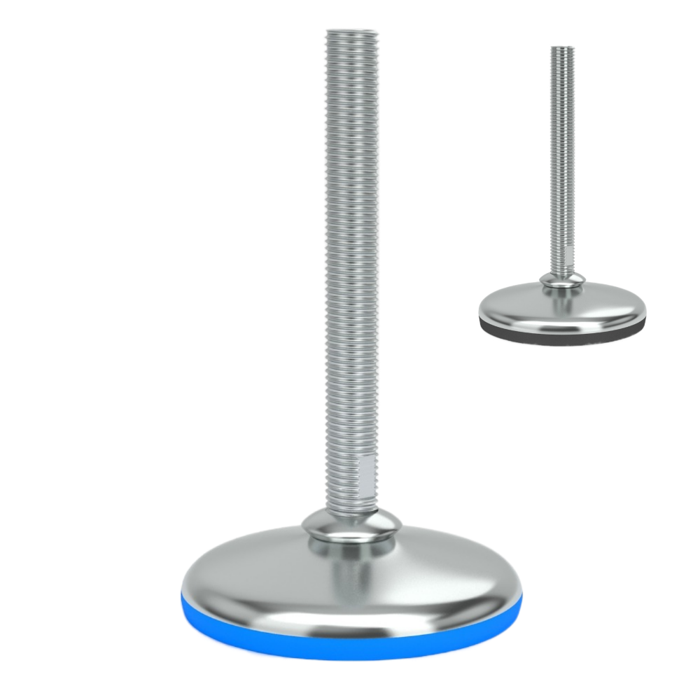 Mounting feet and adjustable feet
