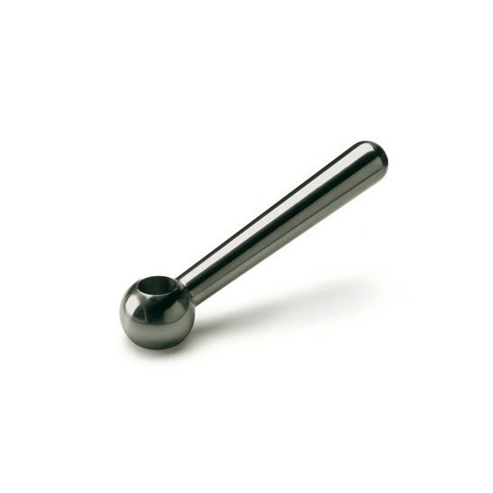 Elliptical shaped handle lever DIN 99 steel