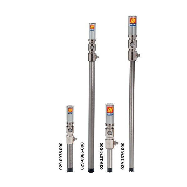 Pneumatische olievatpomp RVS