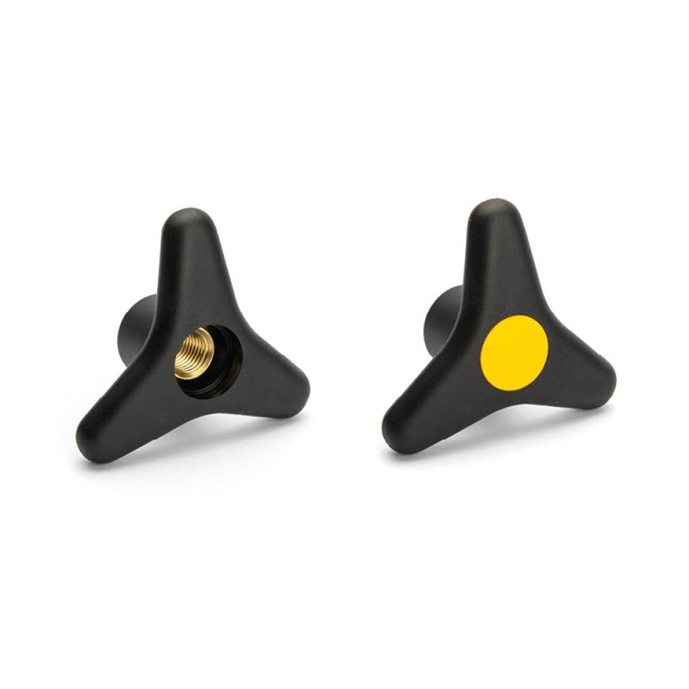 3-lobe knob LTB/FP steel insert