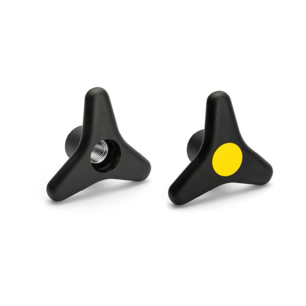 3-lobe knob LTBX/FP stainless steel insert