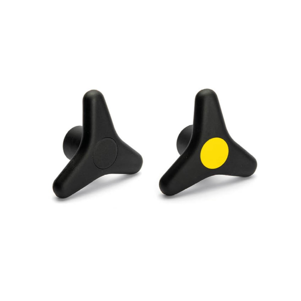 3-lobe knob LTL metal insert